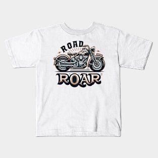 Classic Vintage Cruiser, Road Roar Kids T-Shirt